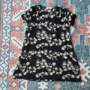 Lush black floral dress